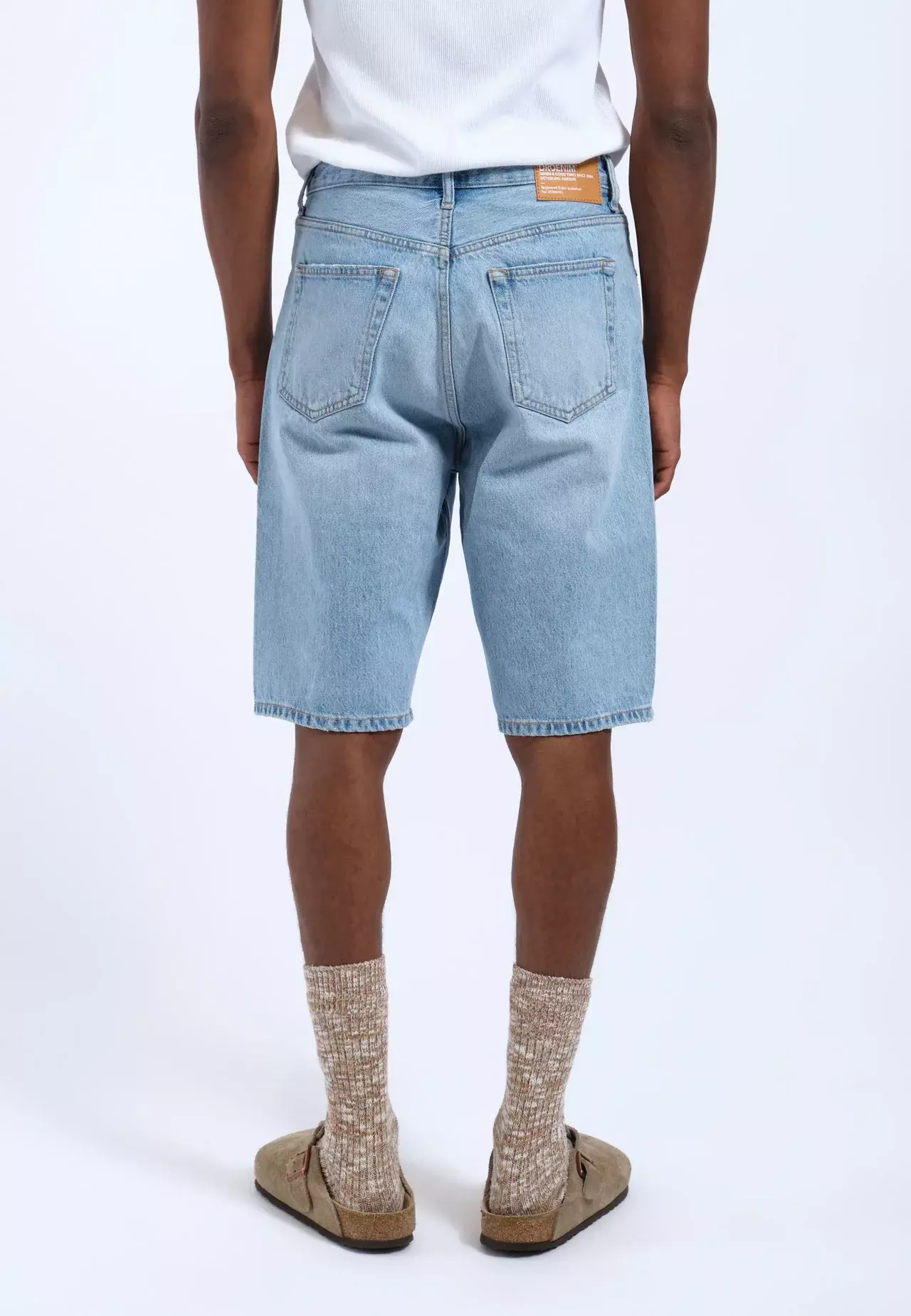 Dr.Denim Omar Shorts Stream Light Fade Herren Denim hellblau